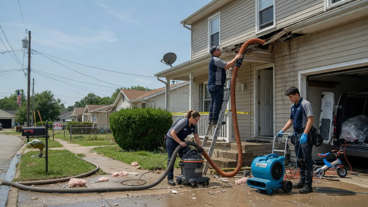 Water Damage Restoration in Brownsville, OH near me